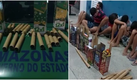 VÍDEO: suspeitos que planejavam atos de vandalismo são presos em Manaus