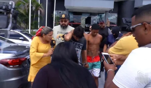 VÍDEO: cinco suspeitos são presos por envolvimento em assassinato em Manaus