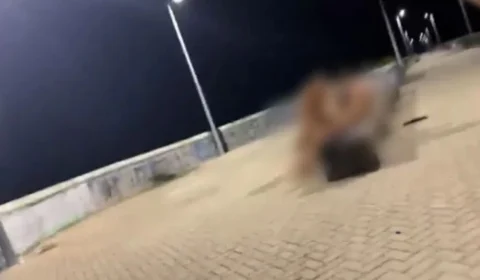 VÍDEO: trisal é flagrado fazendo sexo em praia de Fortaleza; polícia investiga