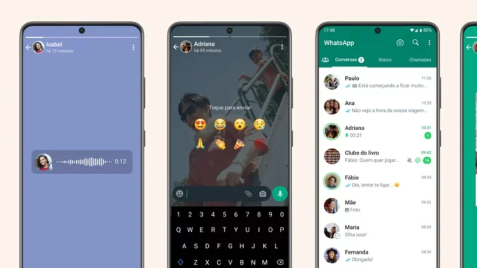 WhatsApp lança ‘Melhores Amigos’ no status e outras novidades; confira