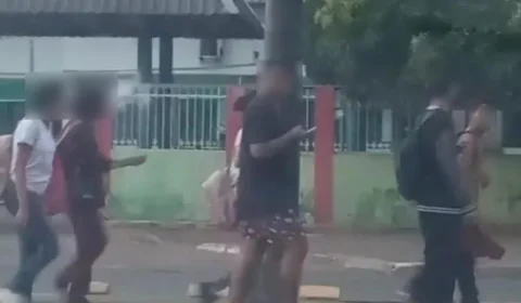 VÍDEO: estudantes são vistas usando drogas na praça do Pricumã em Boa Vista-RR