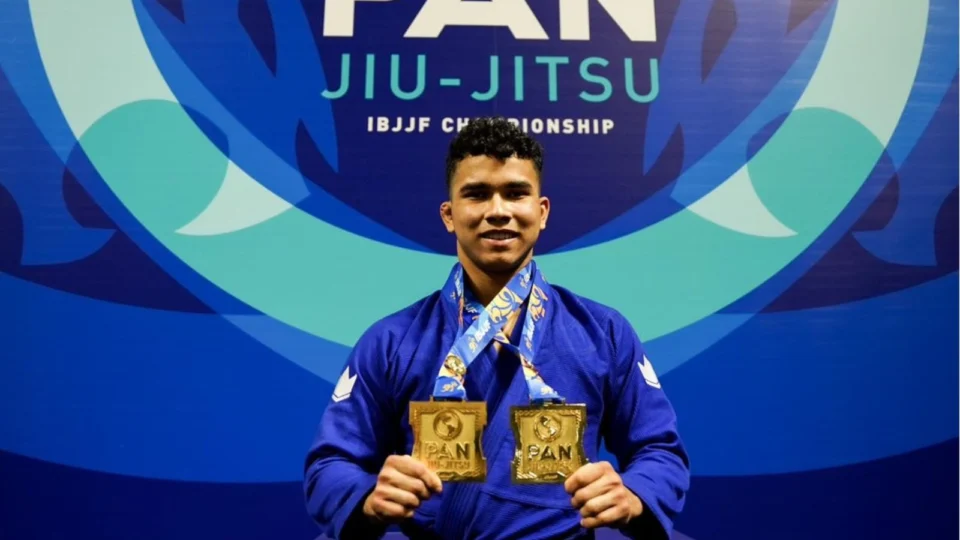 Amazonense conquista 2 medalhas de ouro no pan-americano de jiu-jitsu nos EUA