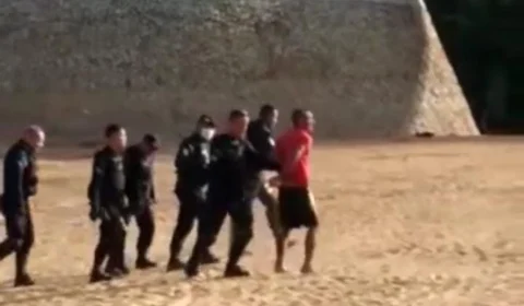 Homem pula no Rio Branco para tentar fugir da Guarda Municipal em Boa Vista-RR