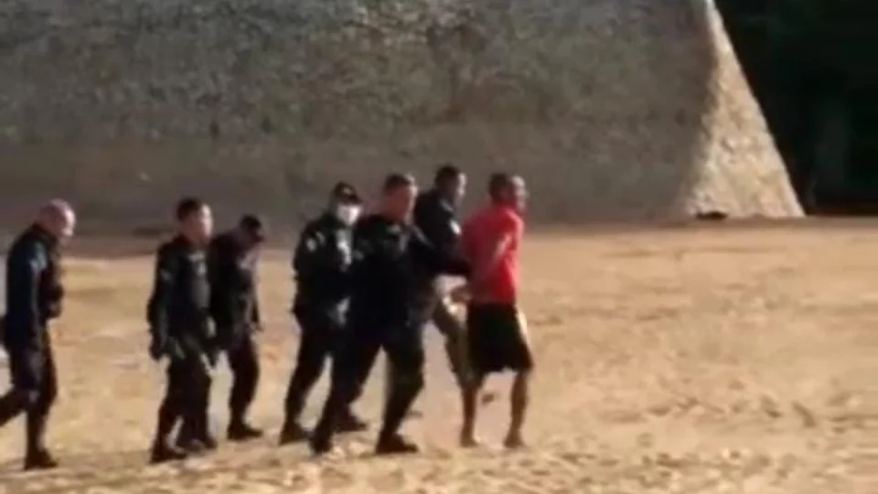 Homem pula no Rio Branco para tentar fugir da Guarda Municipal em Boa Vista-RR