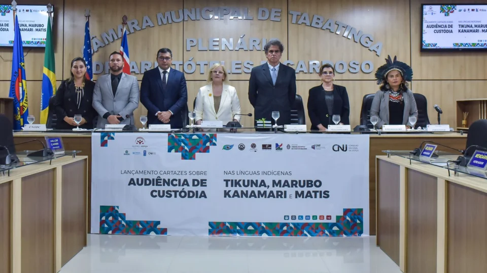 Presidente do STF visita indígenas e unidade prisional em Tabatinga-AM