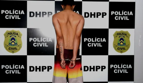 Vídeo: suspeito de participar de assassinato de homem é preso no Tocantins