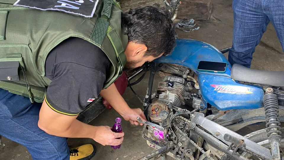 Veículos furtados são recuperados em operação na zona rural de Manaus