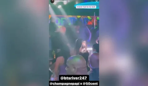 Drake é flagrado em strip club horas antes de cancelar show no Lollapalooza