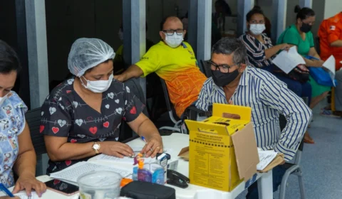 Comunidade Fazendinha recebe serviços da UBS Móvel em Manaus