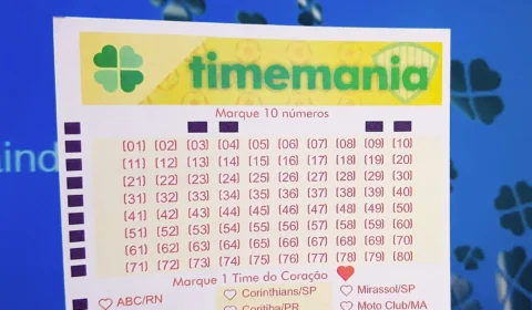 Timemania 1941 sorteia nesta quinta-feira prêmio de R$ 2,8 milhões