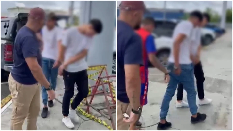 VÍDEO: adolescentes são apreendidos suspeitos de furtarem computadores de escola em Manaus