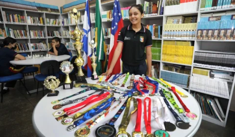 Alunos do Amazonas participam de Campeonato Brasileiro de Xadrez