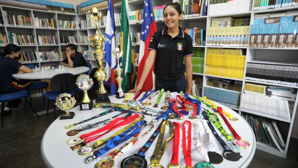 Alunos do Amazonas participam de Campeonato Brasileiro de Xadrez