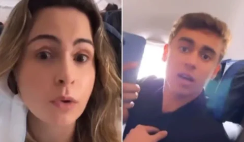 VÍDEO: ex-BBB Ana Paula Renault discute com Nikolas Ferreira em avião