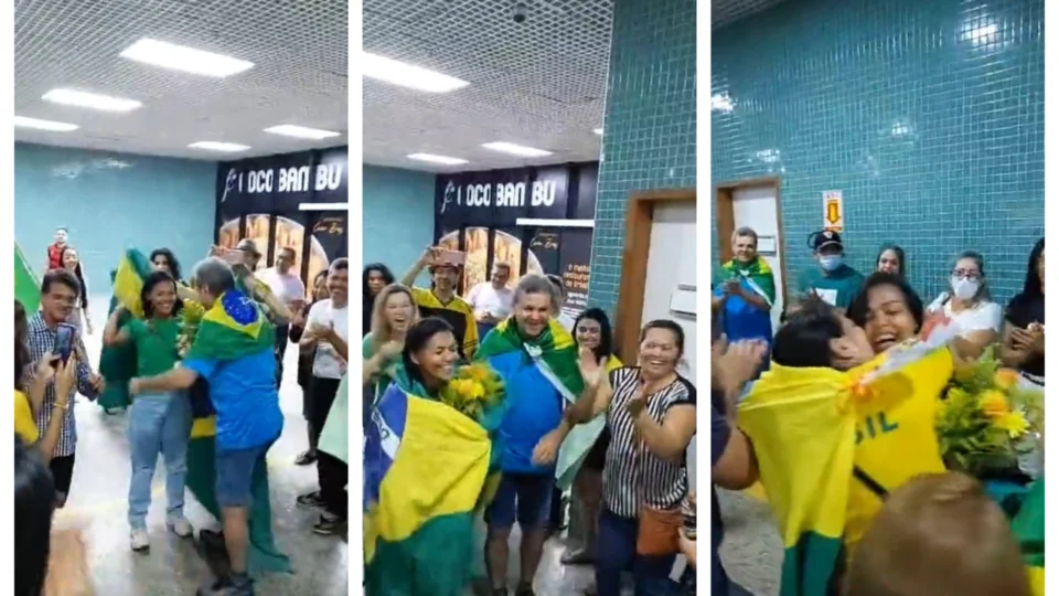 Presa em atos antidemocráticos, amazonense é solta e desembarca em Manaus