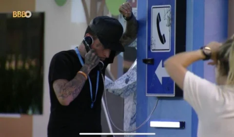 BBB 23: MC Guimê atende ao Big Fone e indica Key Alves e Cezar ao Paredão