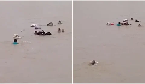 VÍDEO: bebê de dois meses desaparece em naufrágio na zona rural de Parintins-AM