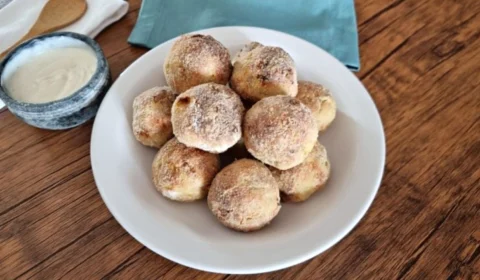 Receita Fácil – Bolinho de batata-doce com frango: opção pronta em 48 minutos