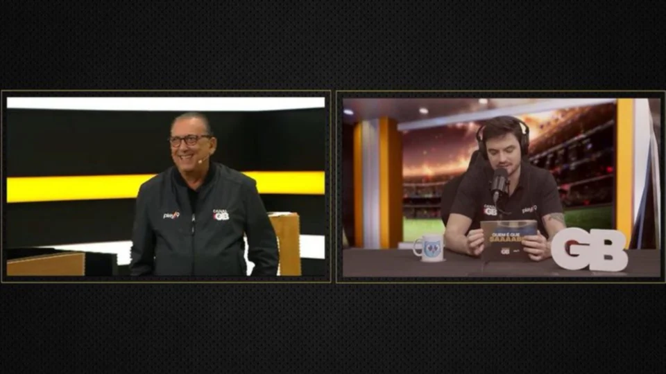 Galvão Bueno não entende piada de Felipe Neto e causa climão em jogo do Brasil