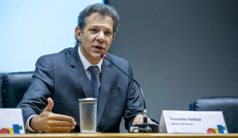 Fernando Haddad e Campos Neto se reúnem no Ministério da Fazenda