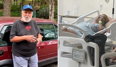 Motociclista é atropelada pelo ator Lima Duarte e tem cinco ossos quebrados