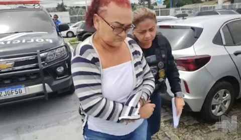 VÍDEO: mulher é presa suspeita de ser mandante da morte do marido em Manaus