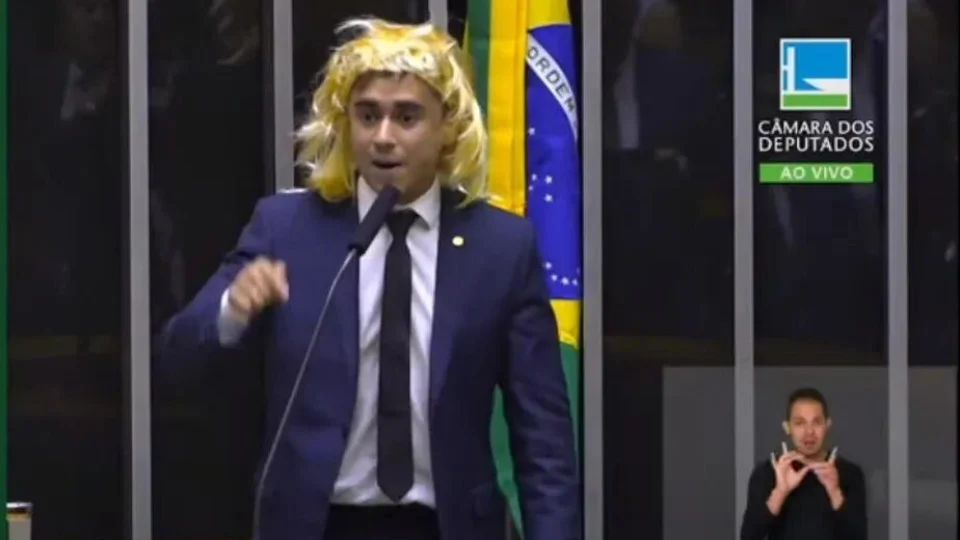 Nikolas Ferreira: PGR pede que Mendonça seja relator de ação contra deputado