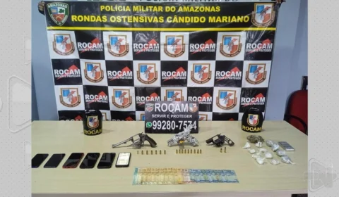 VÍDEO: polícia prende mulher de chefe do tráfico na Zona Norte de Manaus