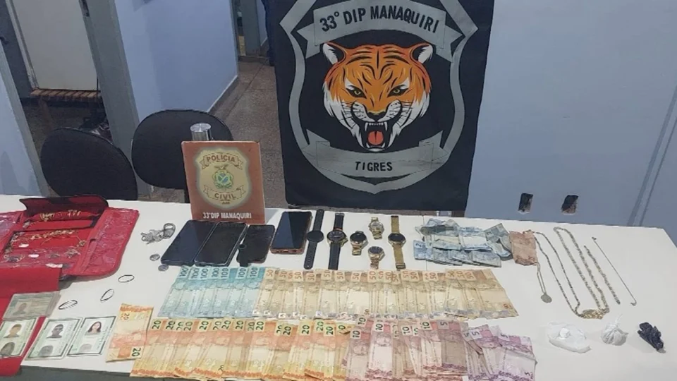 VÍDEO: polícia prende sete suspeitos de roubo e estupro no interior do AM