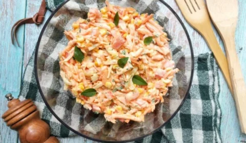 Receita Fácil — Salada de cenoura cremosa: opção pronta em apenas 15 minutos