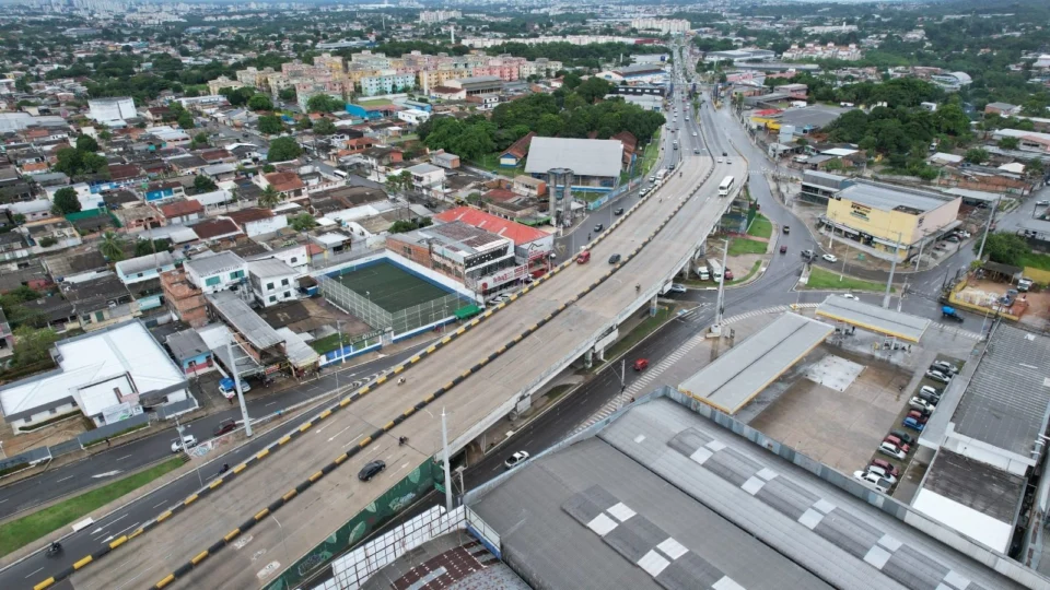 Obra no viaduto do Manoa é antecipada e começa na quinta, 9, em Manaus