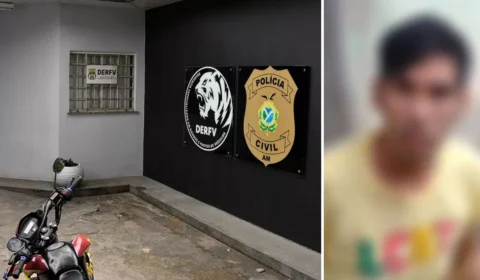 Suspeito de liderar grupo que roubava motoristas de app é preso, em Manaus