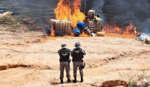Dupla é presa em flagrante por prática de garimpo ilegal em Apuí-AM