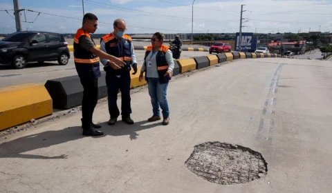 Viaduto do Manoa é interditado para obras de reparo em Manaus
