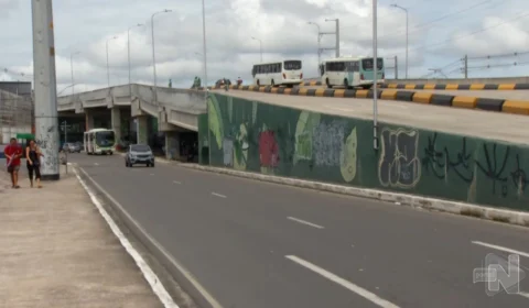 VÍDEO: Viaduto do Manoa é interditado parcialmente para obras de manutenção