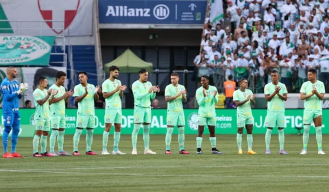 Palmeiras joga sem brilho, mas bate Cuiabá na abertura do Brasileirão