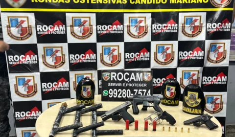 Festa em Manaus é interrompida e sete armas são apreendidas no local