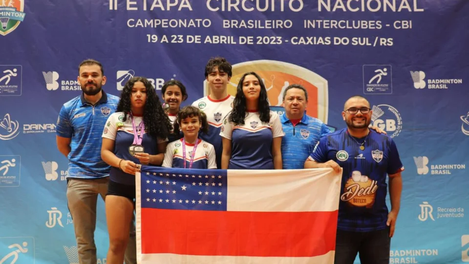 Amazonenses conquistam 9 medalhas no Campeonato Brasileiro de Badminton