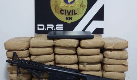 Empresário é preso após tentar negociar 40 quilos de skunk em Boa Vista-RR