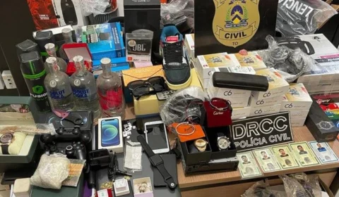 Operação Fake Card apreende itens de luxo e celulares em Tocantins