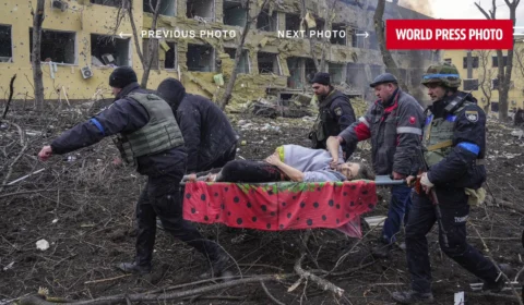 Foto de grávida que morreu na Ucrânia vence premiação de fotojornalismo