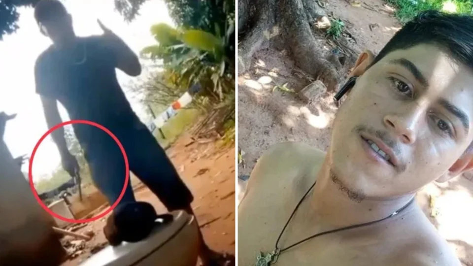 Vídeo: jovem filma momento em que é assassinado pelo padrasto no MS