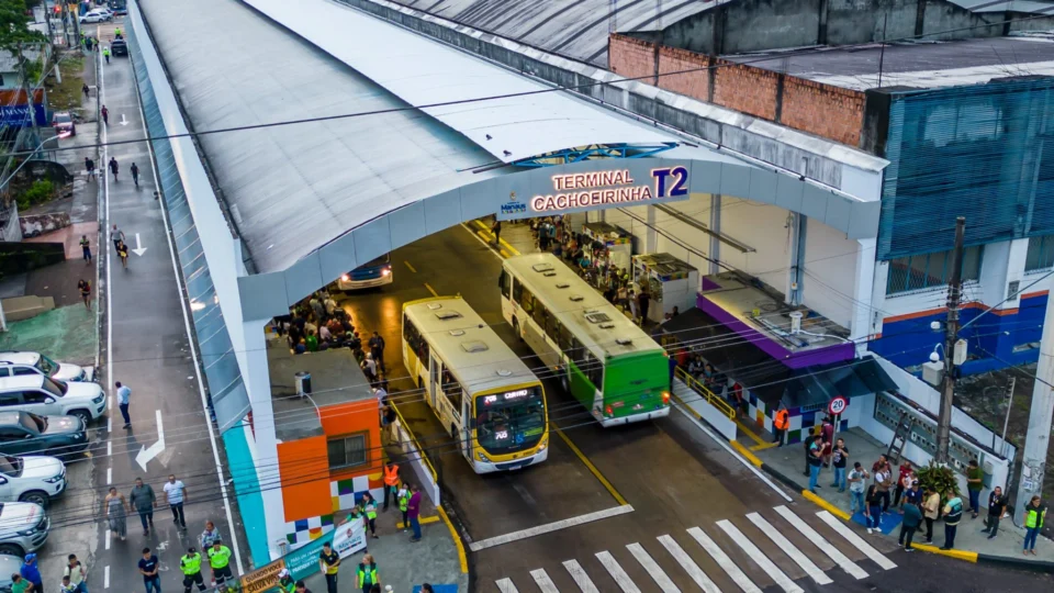 Terminal 2 é entregue revitalizado com câmeras de monitoramento em Manaus