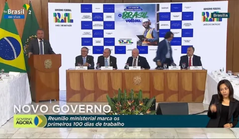 VÍDEO: Lula e ministros avaliam 100 dias de governo