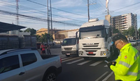 Veículos pesados: IMMU multa 145 motoristas em 4 meses em Manaus