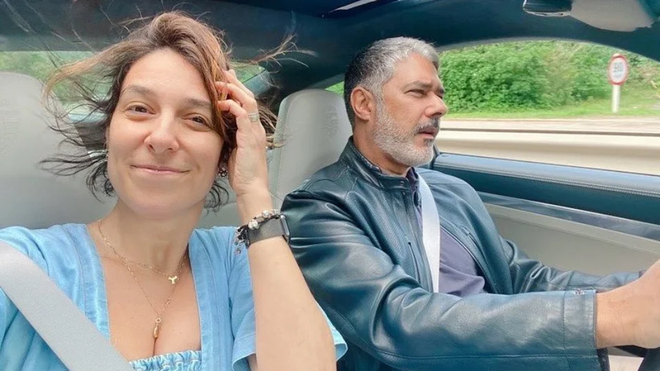 Esposa de William Bonner fica ferida após ser assaltada no RJ