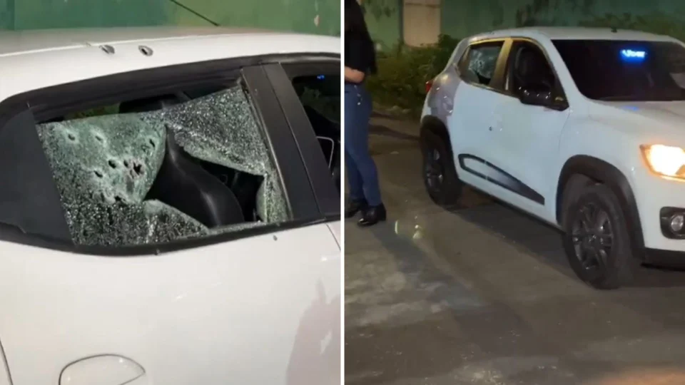VÍDEO: dois homens são executados a tiros em carro de aplicativo em Manaus