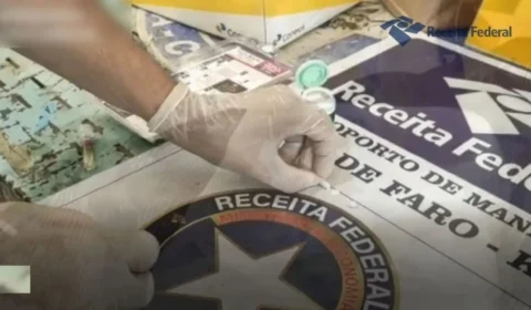 Droga Fentanil é apreendida pela primeira vez pela Receita em Manaus