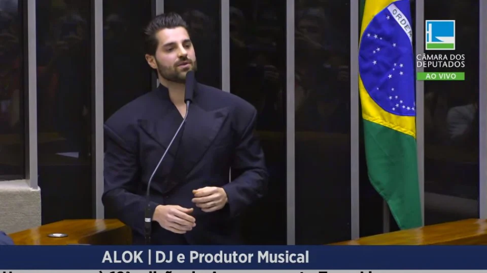 Alok defende desenvolvimento da economia verde na Câmara, em Brasília