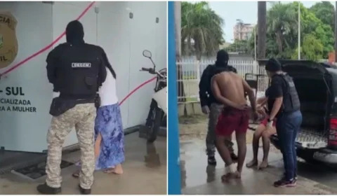 VÍDEO: mulher é agredida pelo marido, sogra e cunhado na Zona Norte de Manaus